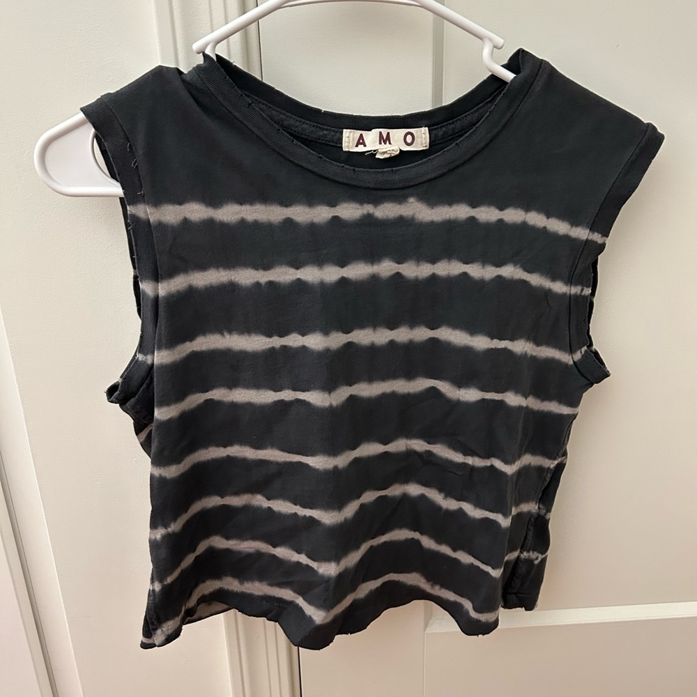 AMO tie-dye Crop Top